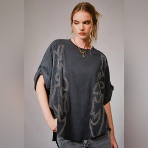 - Garment Washed Western Stone
T Shirt